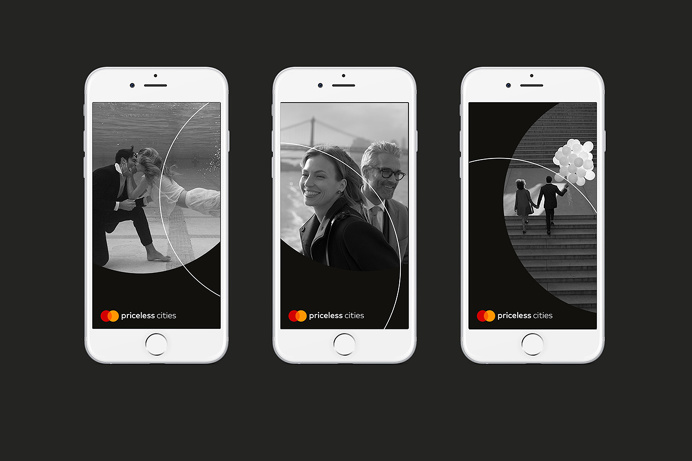 New mastercard brand identity logo logotype branding modern overlay beauty beautiful modern master card design pentagram mindsparkle mag des