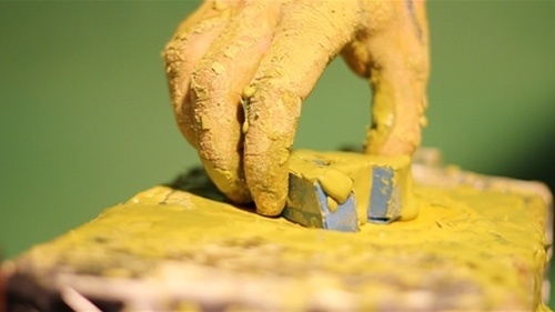 lab | calzinispaiati #font #cornstarch #mais #maizena #experiment