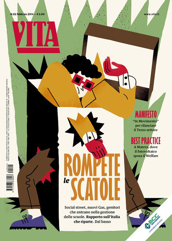 Cover_febb_stampa_600 #drawing #illustration #type #colour #magazine