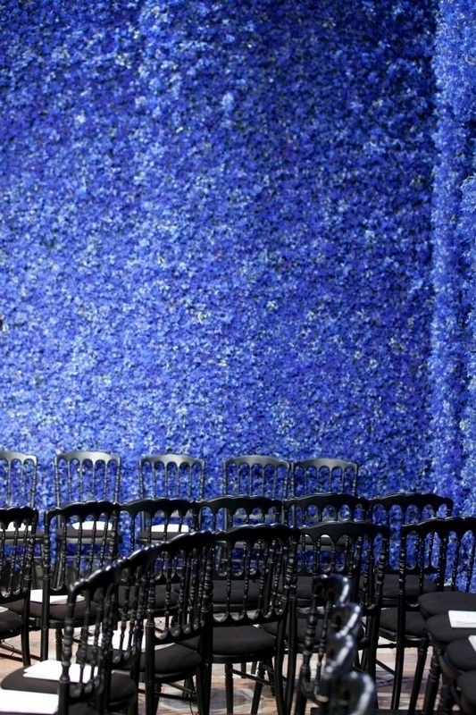 Color Art Show Fall-Winter 2012 for Christian Dior #flowers #s #art #show #fashion #raf #christian #dior