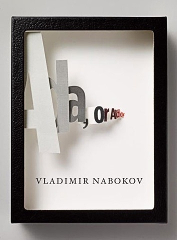 The Book Cover Archive: Ada, or Ardor, design by Chip Kidd™ #cover #diorama #book #pinned
