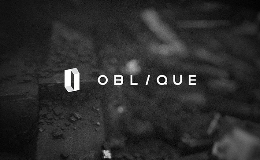 Oblique on the Behance Network #logo