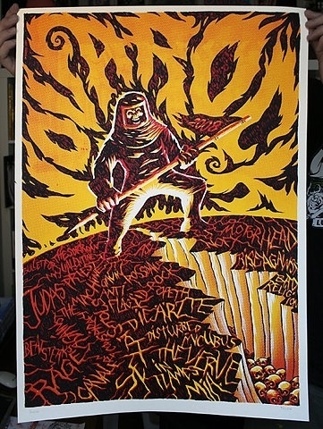 FFFFOUND! | GigPosters.com - Sex Pistols - Rage Against The Machine - Verve, The - Judas Priest - Cavalera Conspiracy - Bad Religion - Beatsteaks - Bu #gigposter #silkscreen