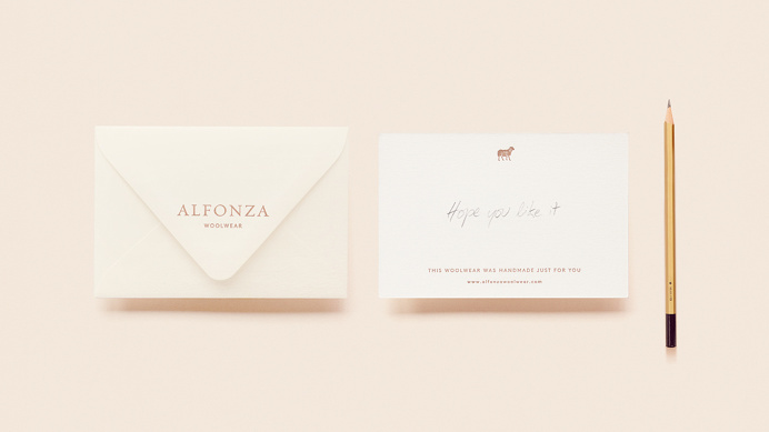 Alfonza woolwear branding corporate design minimal beauty We are Asís buenos aires argentina mindsparkle mag fashion style beige pink women