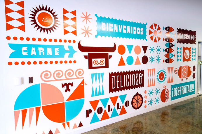 Work Image #illustration #wall #identity
