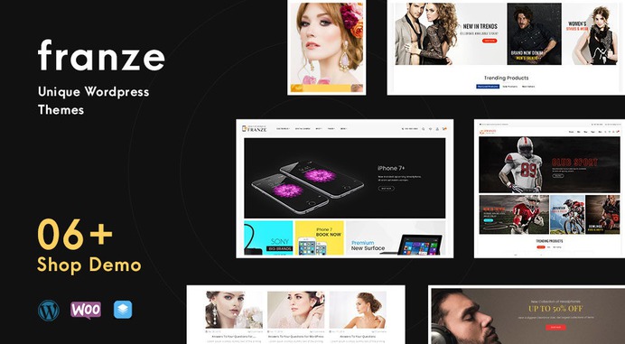 Franze - Woocommerce Muti-Purpose Responsive Theme | TemplateTrip