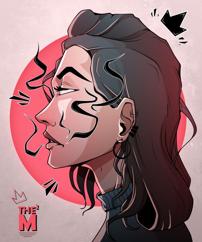 Portrait (Smoke) by The2M-Art