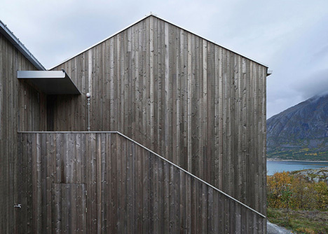 Vega Cottage by Kolman Boye Architects references weathered Norwegian boathouses #design #architecture #house