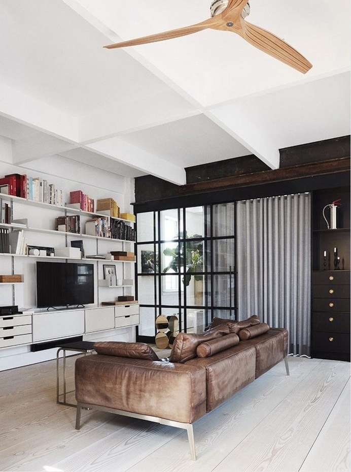 Scandinavian Minimalism Meets the Rough Aesthetics in Tribeca 2