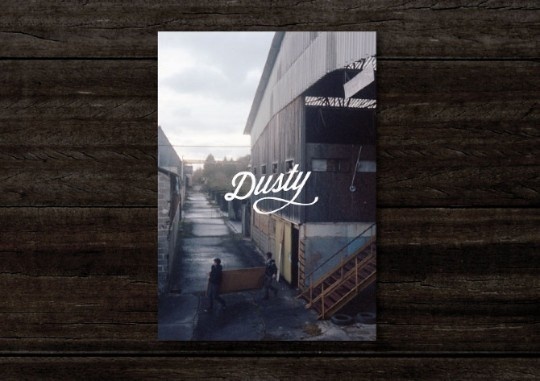 dusty #print #design #cover #dusty #magazine #typography