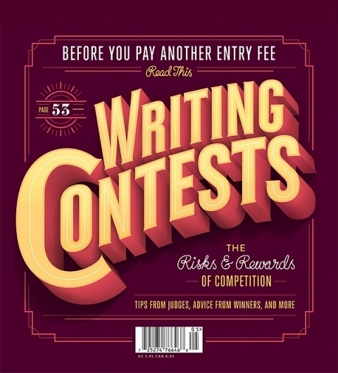 Poets & Writers Magazine Cover on the Behance Network #illustration #design #graphic #typography