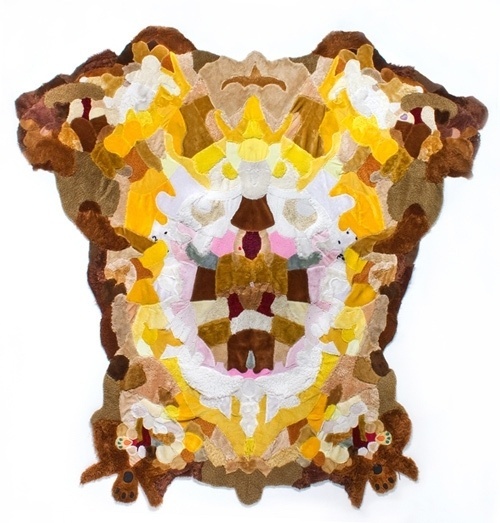 Rugs Made From Stuffed Animal Skins | CMYBacon #stuffed #carpet #art #rug #animal #toy
