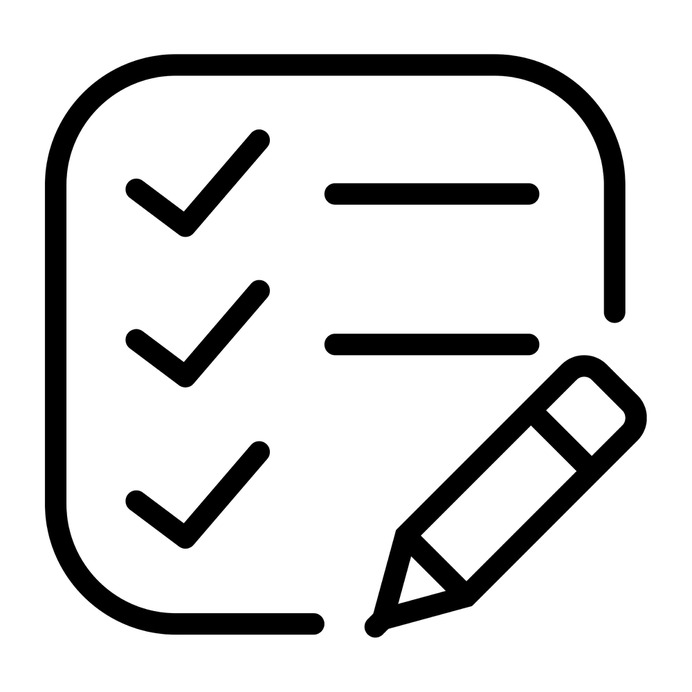 See more icon inspiration related to list, tick, tasks, checking and interface on Flaticon.