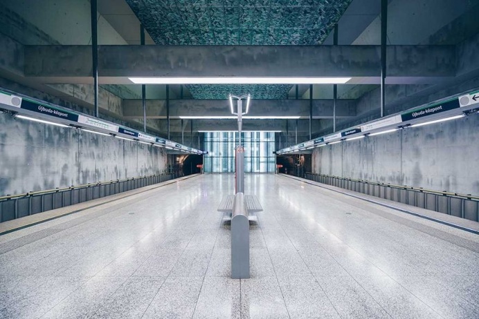 Underground Symmetry: Geometric Shapes in The Subway of Budapest by Zsolt Hlinka