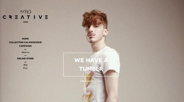 Exsud Creative #hipster #website #like #fashion #web #newwave
