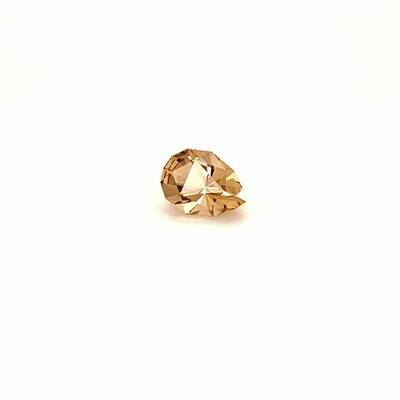 Champagne Citrine 2.11 ct pear cut 10.4mm X 7.6mm