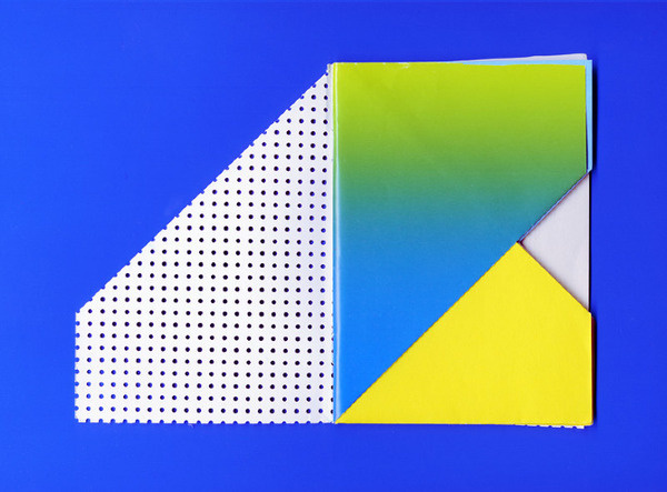 Fold Laura Knoops | Graphic design #fold #notebook #color #colour