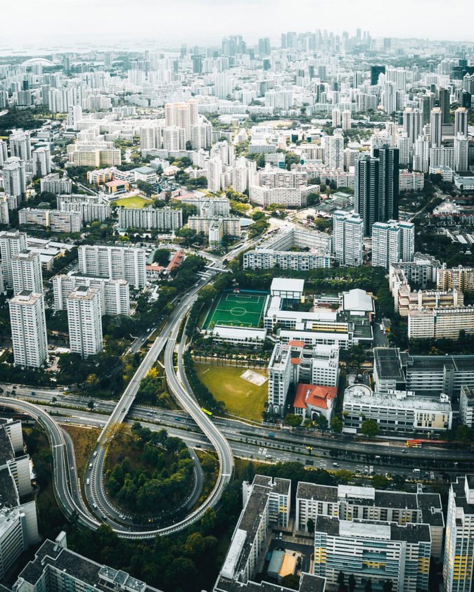 Singapore From Above: Stunning Drone Photography by Johannes Höhn