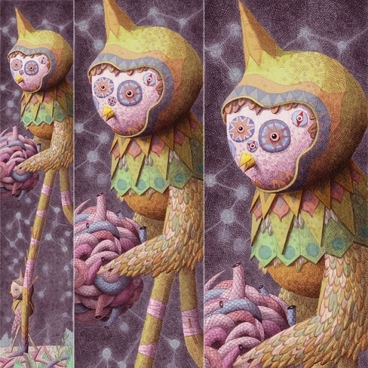 Tall Bird | Showchicken | Artwork and Illustration by Nick Sheehy #illustration #art