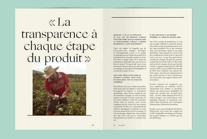 W - 1st issue on Behance