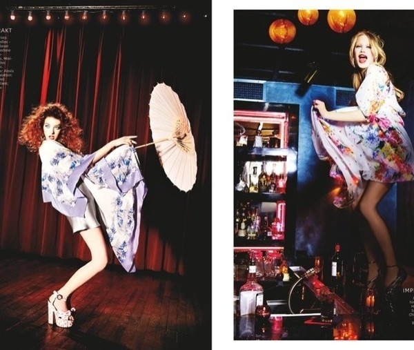 Martha Hunt, Henriett Barabas and Camilla Christensen by Ellen Von Unwerth #fashion #photography #inspiration