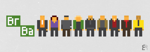 Mini Pikzels #walter #white #breaking #meth #pinkman #series #jessie #tv #bad