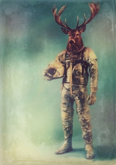 Without Words Art Print by rubbishmonkey | Society6 #astronaut #illustration