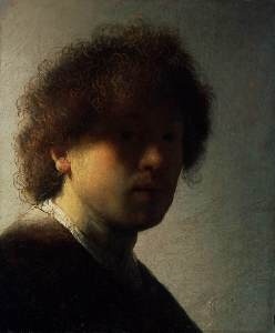 Rembrandt, Self-portrait (1628-1629)