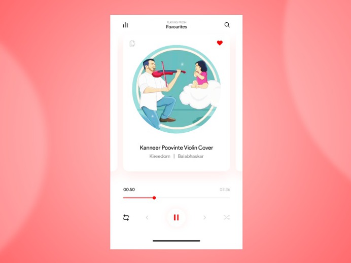 In Loving Memory of Balabhaskar photoshop adobe xd kanneer poovinte kireedom design music player song rip loving memory balabhaskar