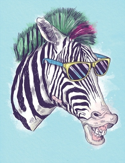 Animal Gangs on the Behance Network #illustration