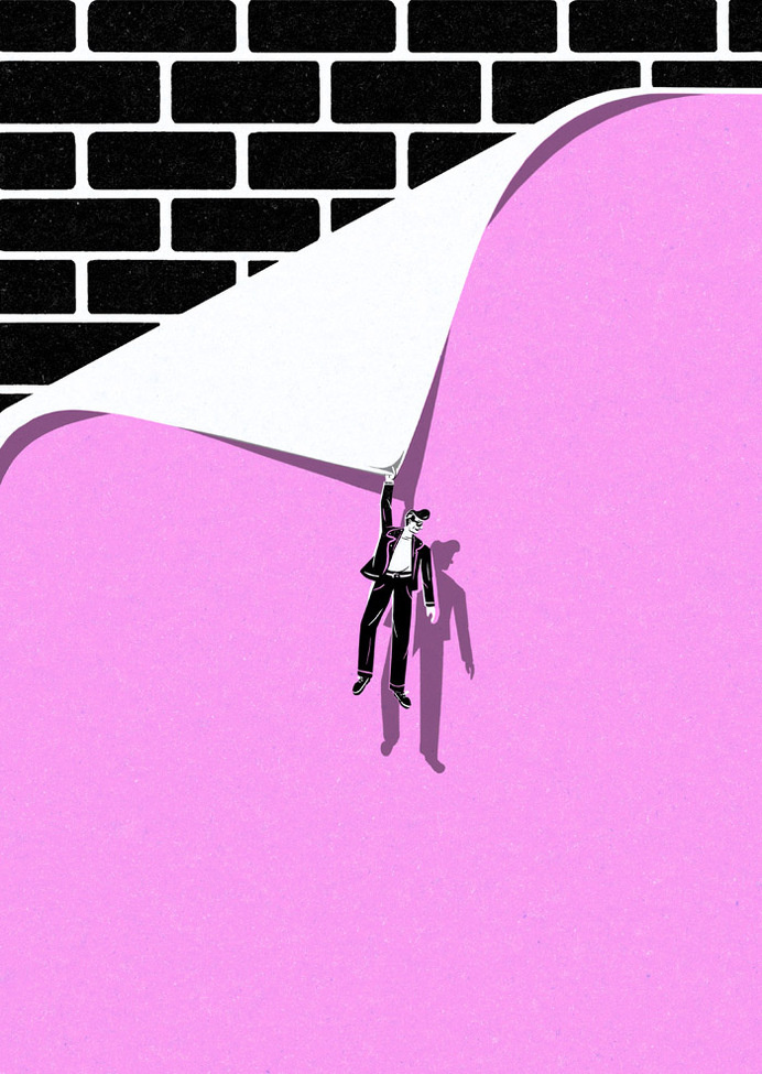 Jack Hudson_Hangtime.jpg #design #graphic #illustration #layout #magazine #typography