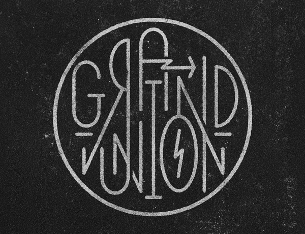 Grand Union Design Group #vintage #logo #identity #blackandwhite
