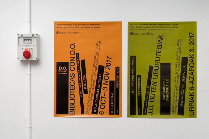 Bibliotecas con D.O. Graphic campaing on Behance