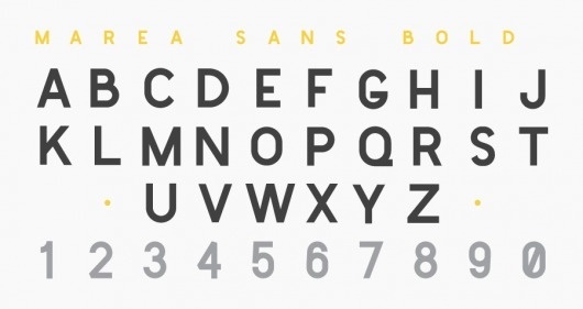 Marea: A Marine Typography « daniel cbs #serif #sans #marea #type #danielcbs