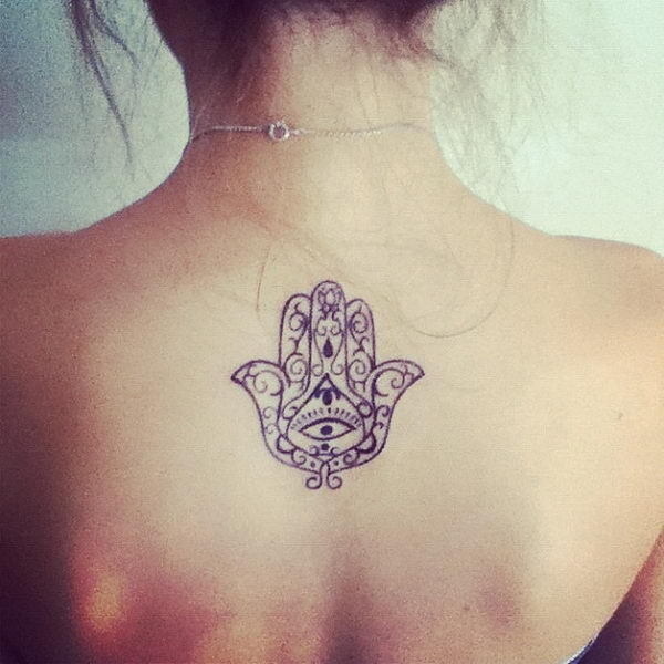 Hamsa tattoos symbolize the “Hand of God”. They are believed to bring their  wearers happiness, luck, health, and good… | Instagram