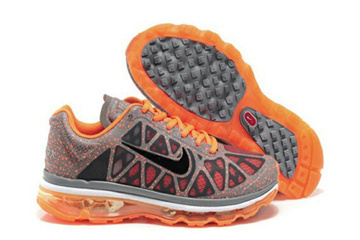 Mens Air Max 2011 Spray Point Grey Black Orange Shoes #shoes