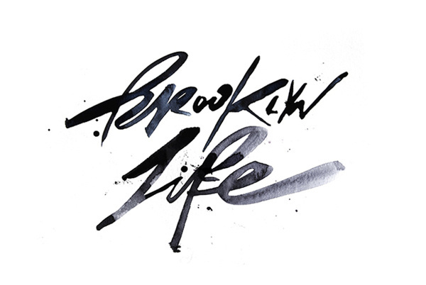 Typography 2013 on Behance #script #handdrawn #brush