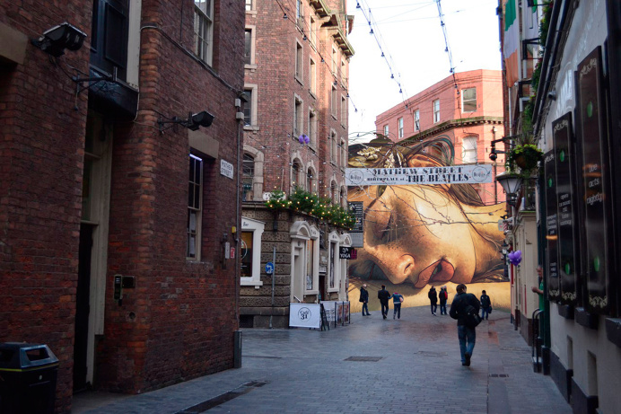 Sleeping Diana in Liverpool by Maria Umiewska feat.Nadia Konina