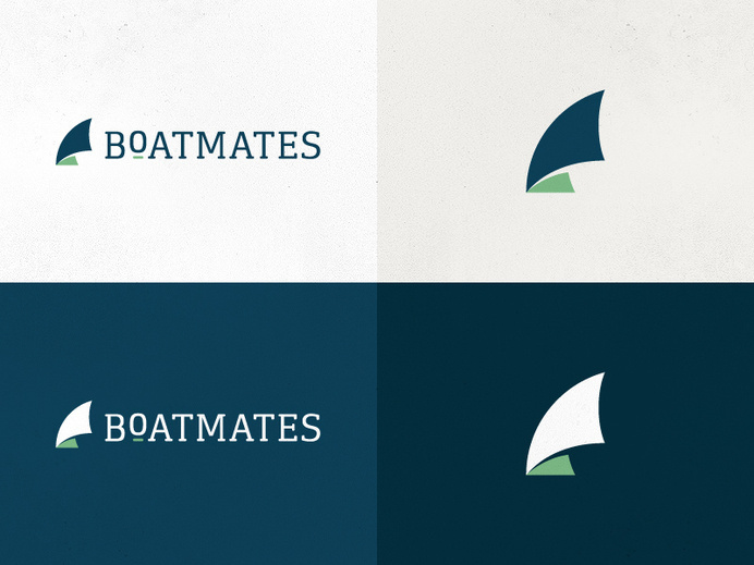 Boatmates Identity #boat #boating #logo #identity