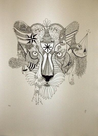 MISCELANEA · Artworks: TIGRE ALL-RIGHT - #right #illustration #all #tigre