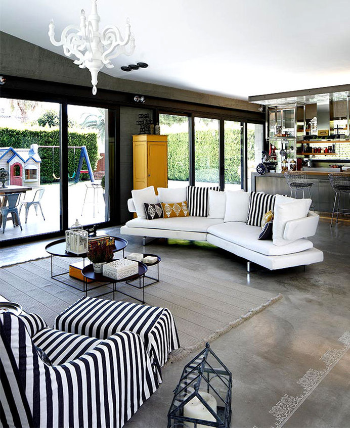 Summer House by Selina Kazazoglu summer house 13 #interior #design #floor #flooring #rugs #carpets