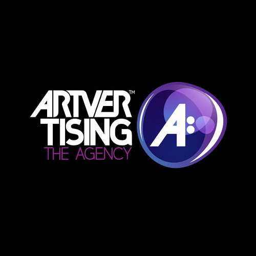 Artvertising Logo #agency #budapest #blik #hungary #identity #logo #suppr #danielblik #typography