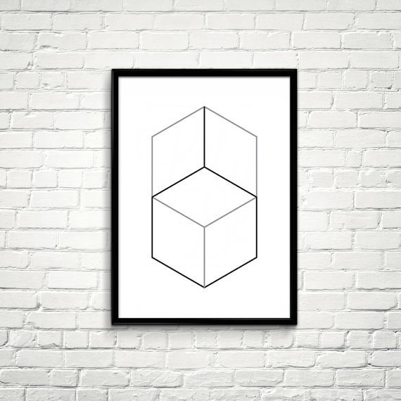 Geometric Wall Art by iloveprintable.com