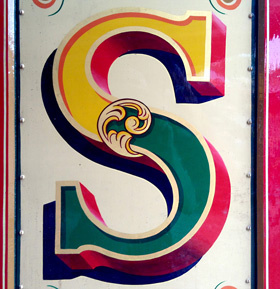 Letterform, Circus, Joby Carter, font, typeface, hand lettering