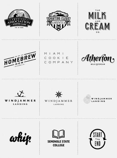 Miscellaneous Logos #logos #white #black #and #logo