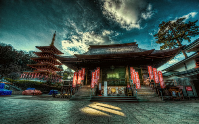 "Temple of Shadows" by Yuki Iwaoka #Photography #HDR #Wallpaper #Landscape