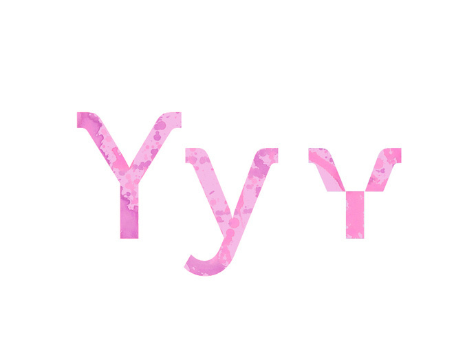 Uppercase & Lowercase #font #experimental #art #type #typography