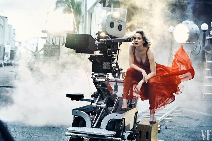 Vanity Fair Holiday 2016: Jennifer Lawrence by Peter Lindbergh