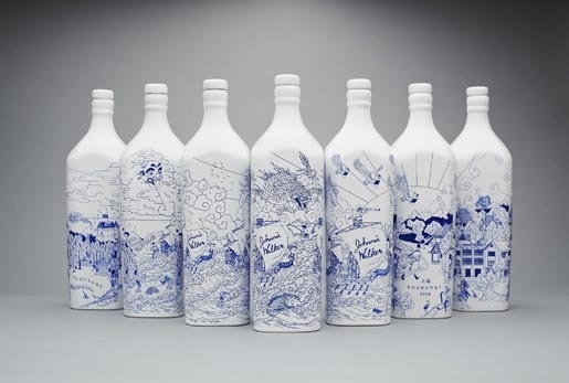 Johnnie Walker 1910 Special Edition Bottles #packaging