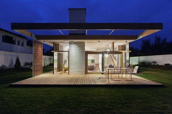 TD House: combination of modernism and rural architecture